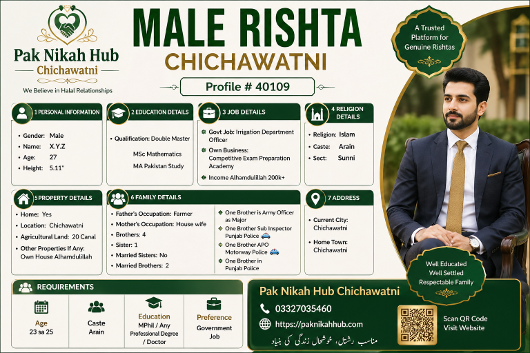 Male Rishta Chichawatni