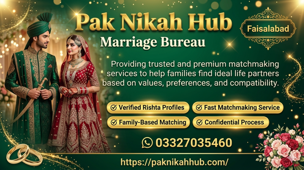 Marriage Bureau Faisalabad