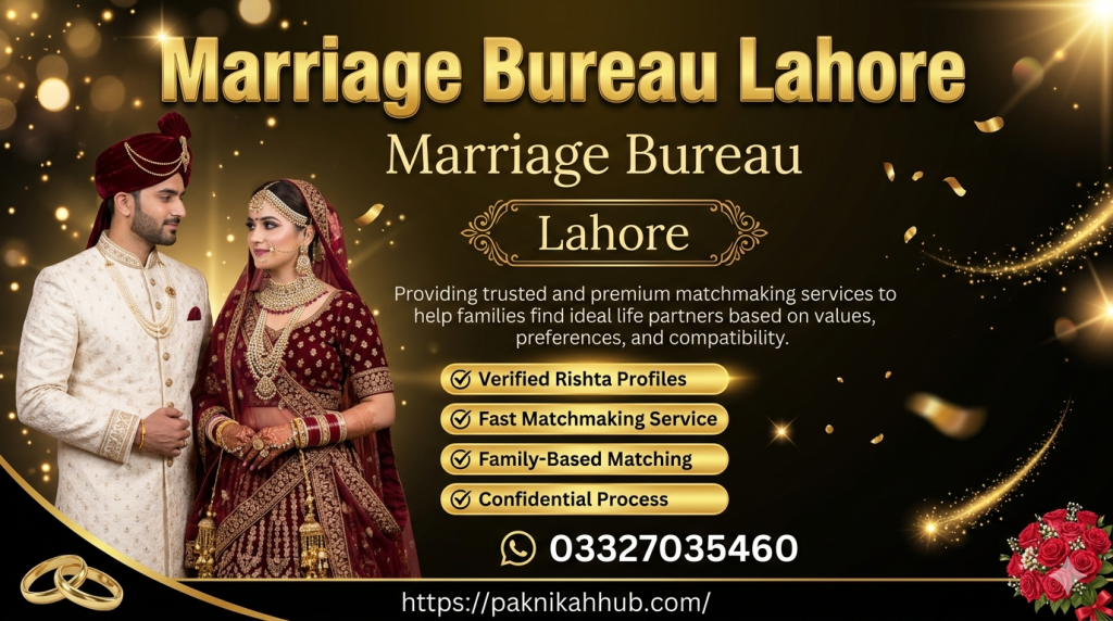 Marriage Bureau Lahore