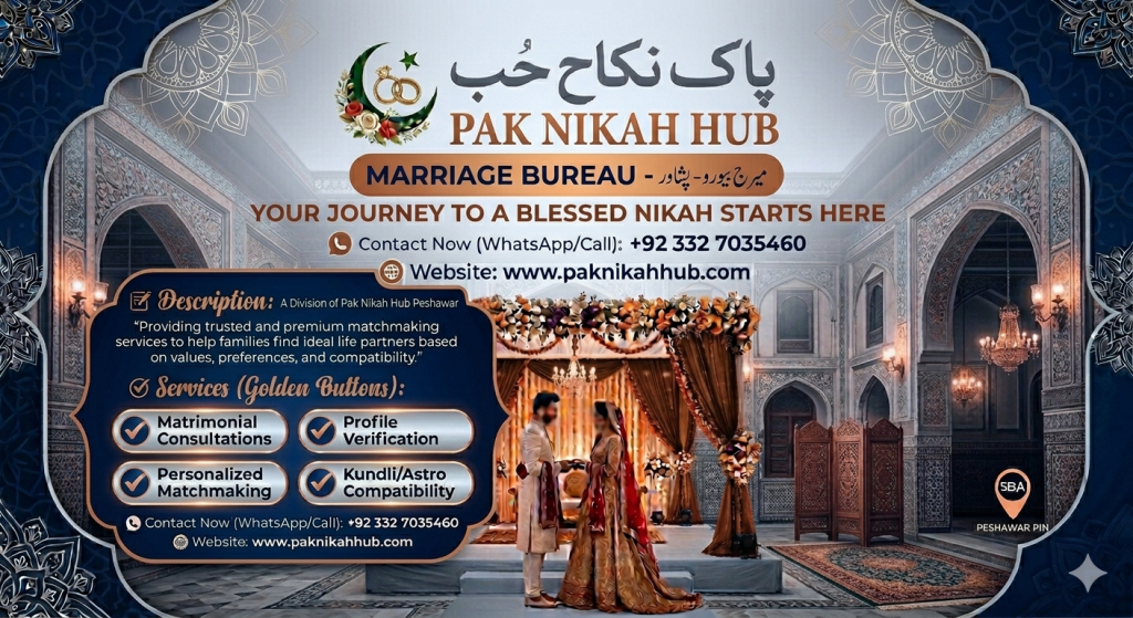 Highly Rated Marriage Bureau Peshawar with 4.9 Star Reviews Marriage Bureau Peshawar