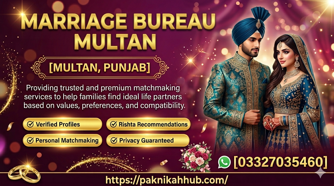 Marriage Bureau Multan
