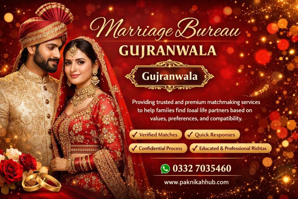 Trusted Marriage Bureau Gujranwala with 1000+ Successful Matches Marriage bureau Gujranwala