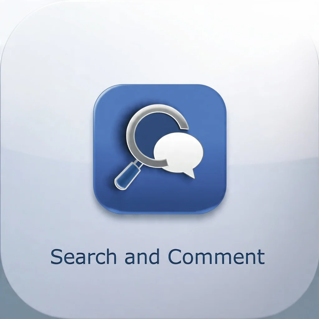 Search and Comment